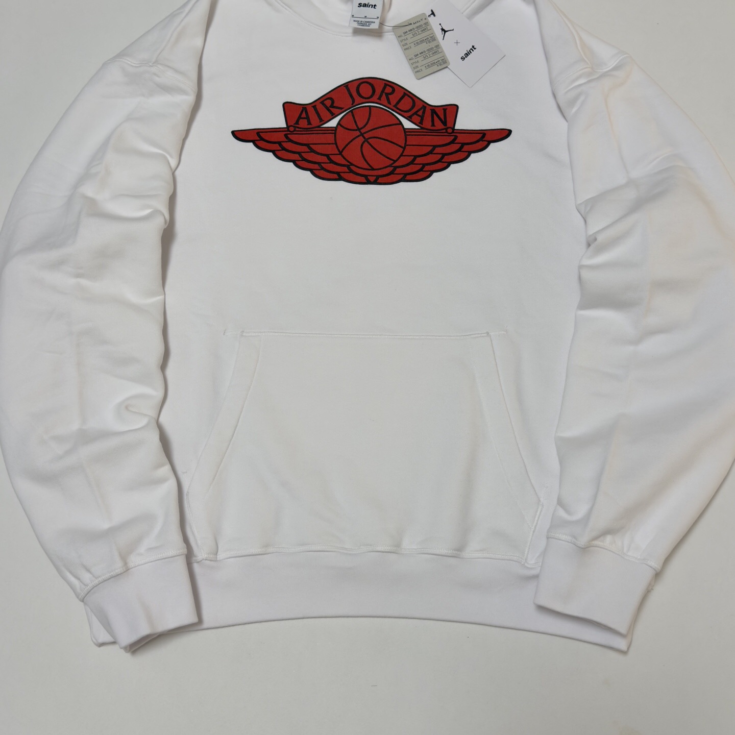 P259 AJ x SA SM Hoodie (white) · image 7