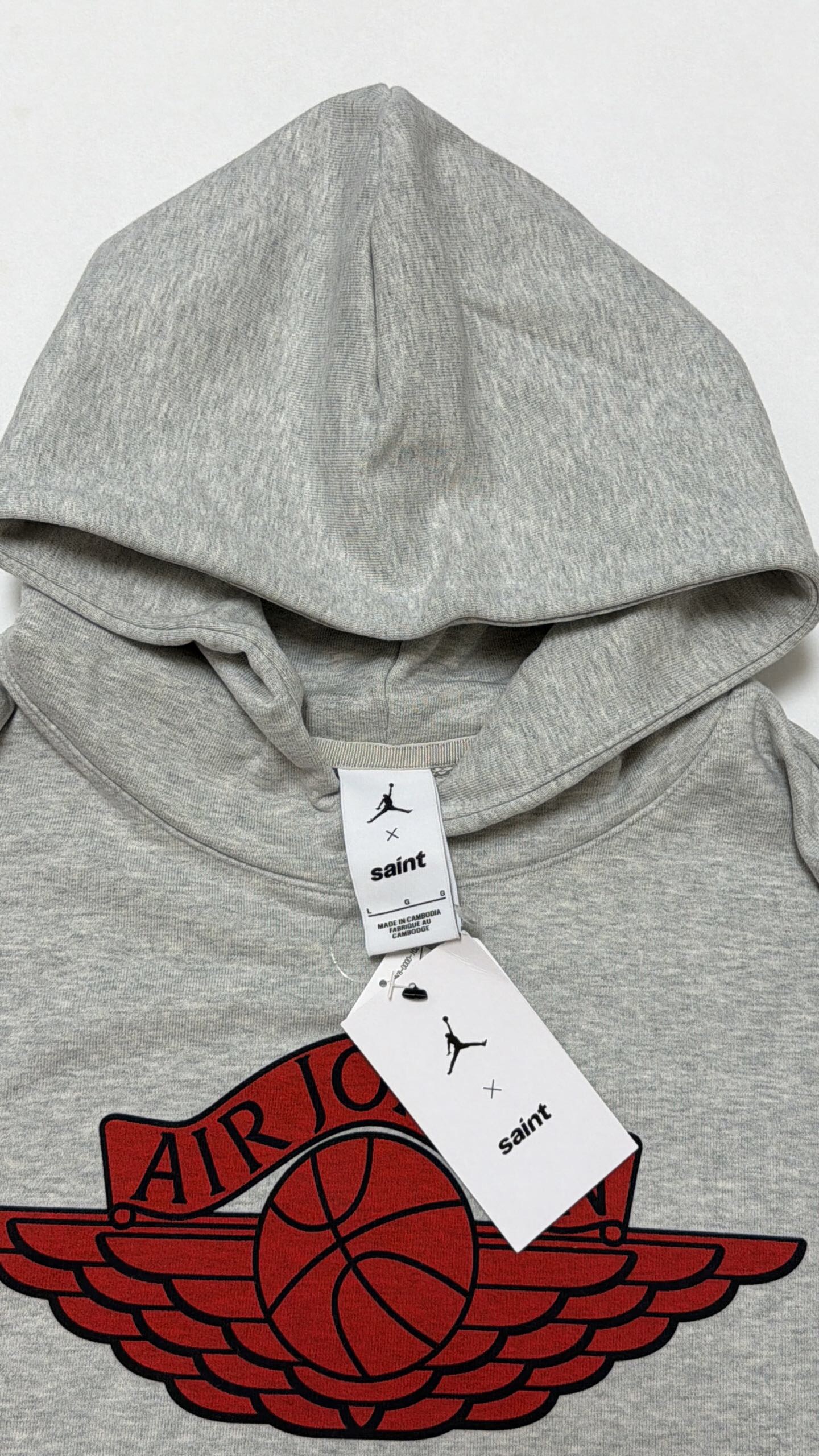P259 AJ x SA SM Hoodie (grey) · image 7