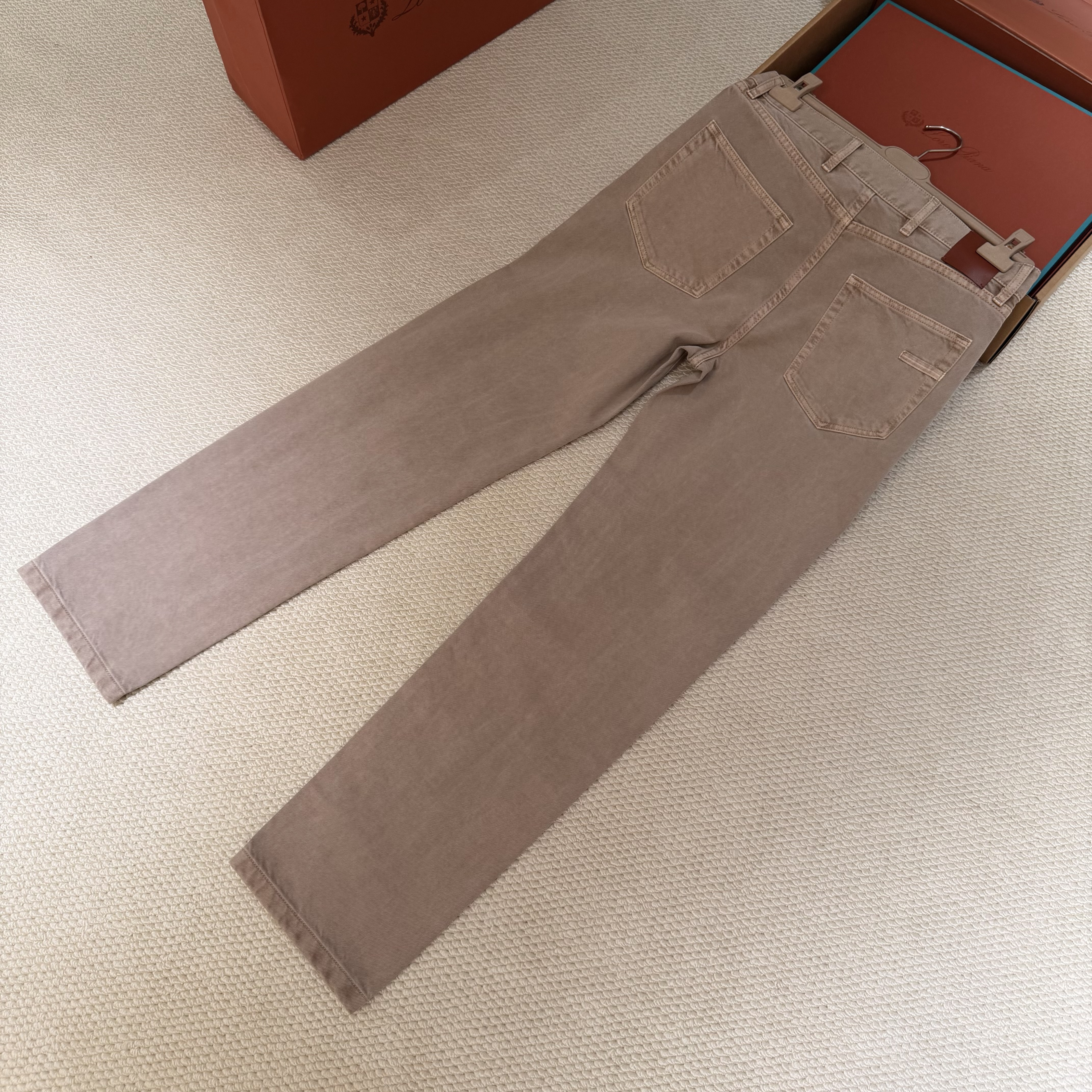 P519 Light grey brown casual pants · image 6