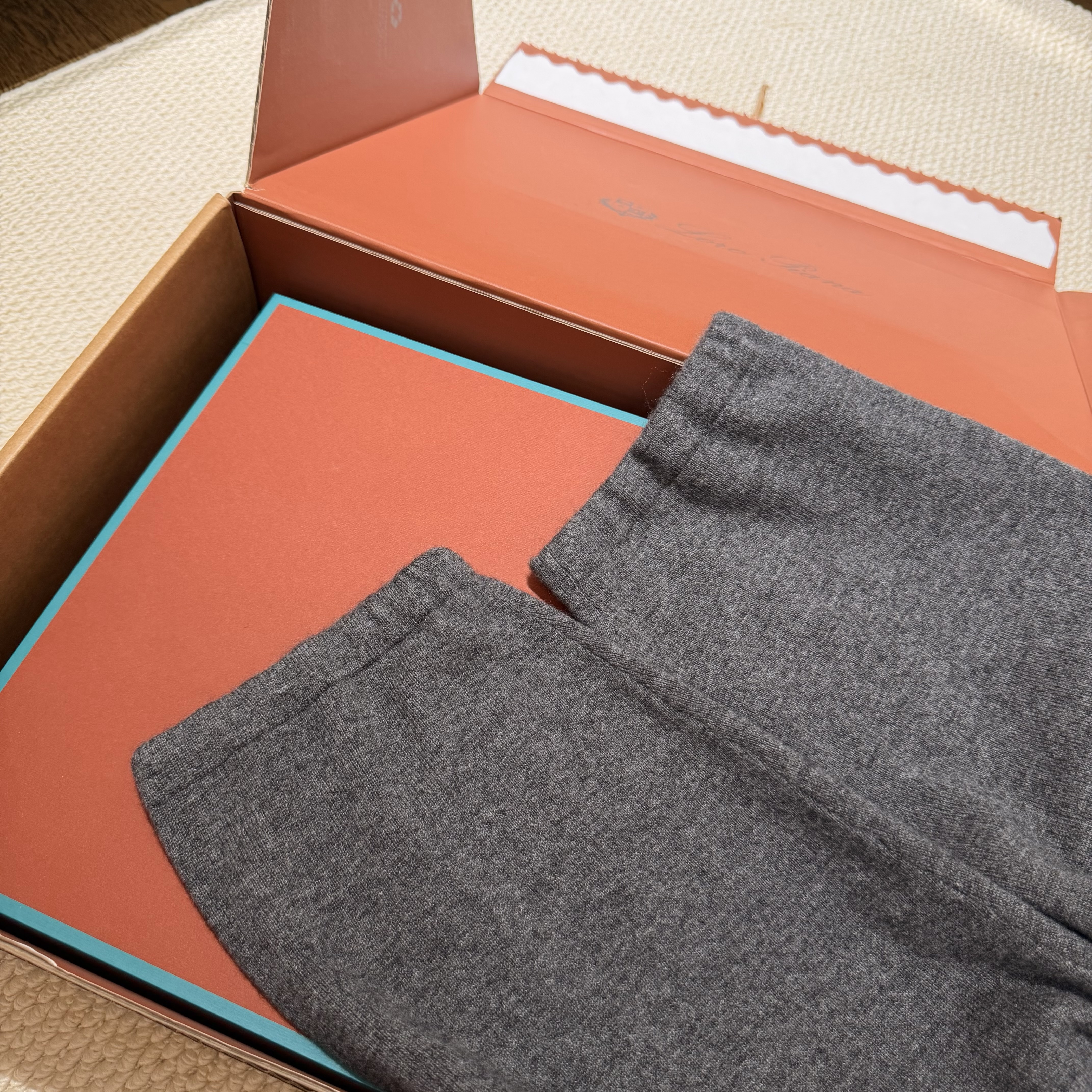 P989  Wool casual pants (dark gray) · image 9