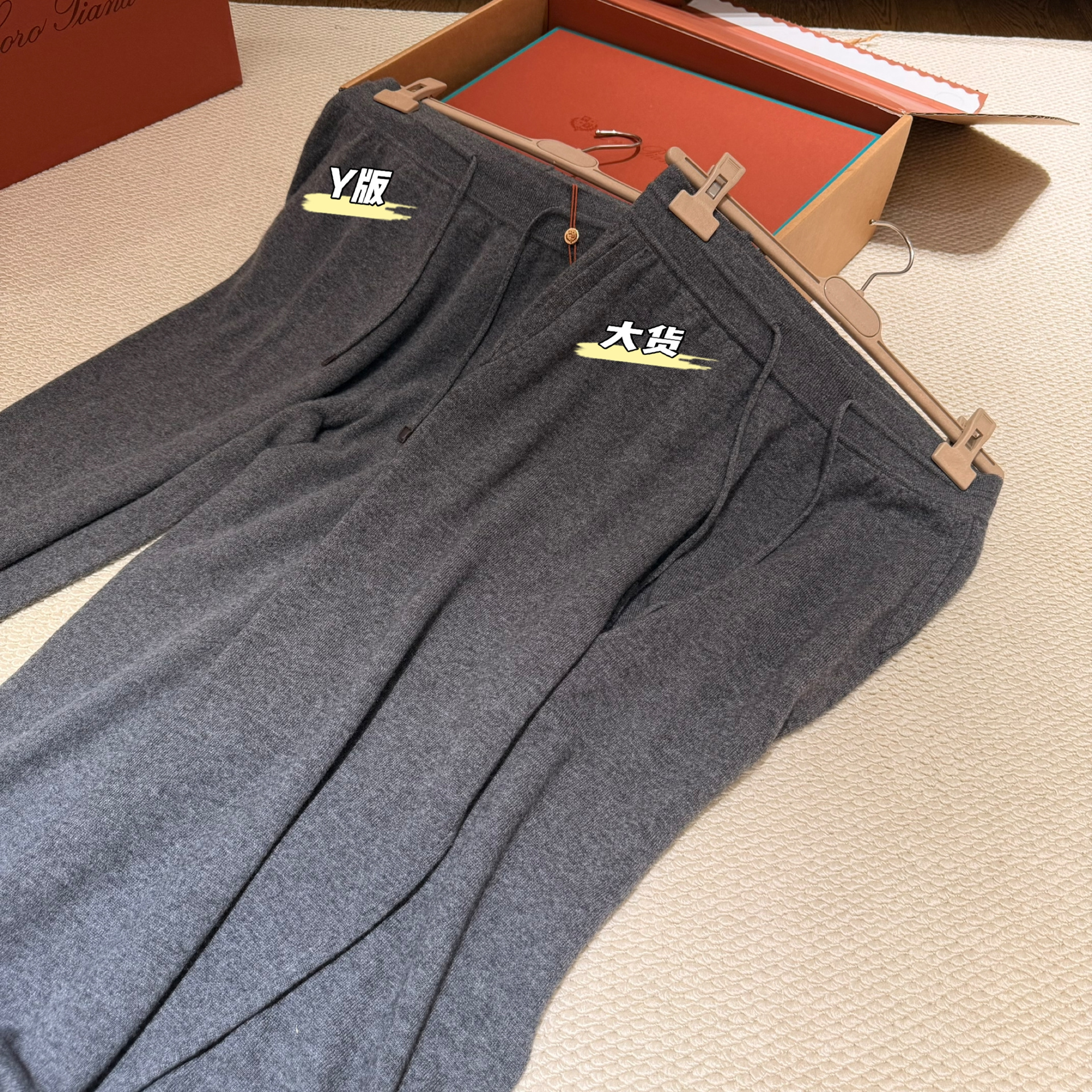 P989  Wool casual pants (dark gray) · image 15