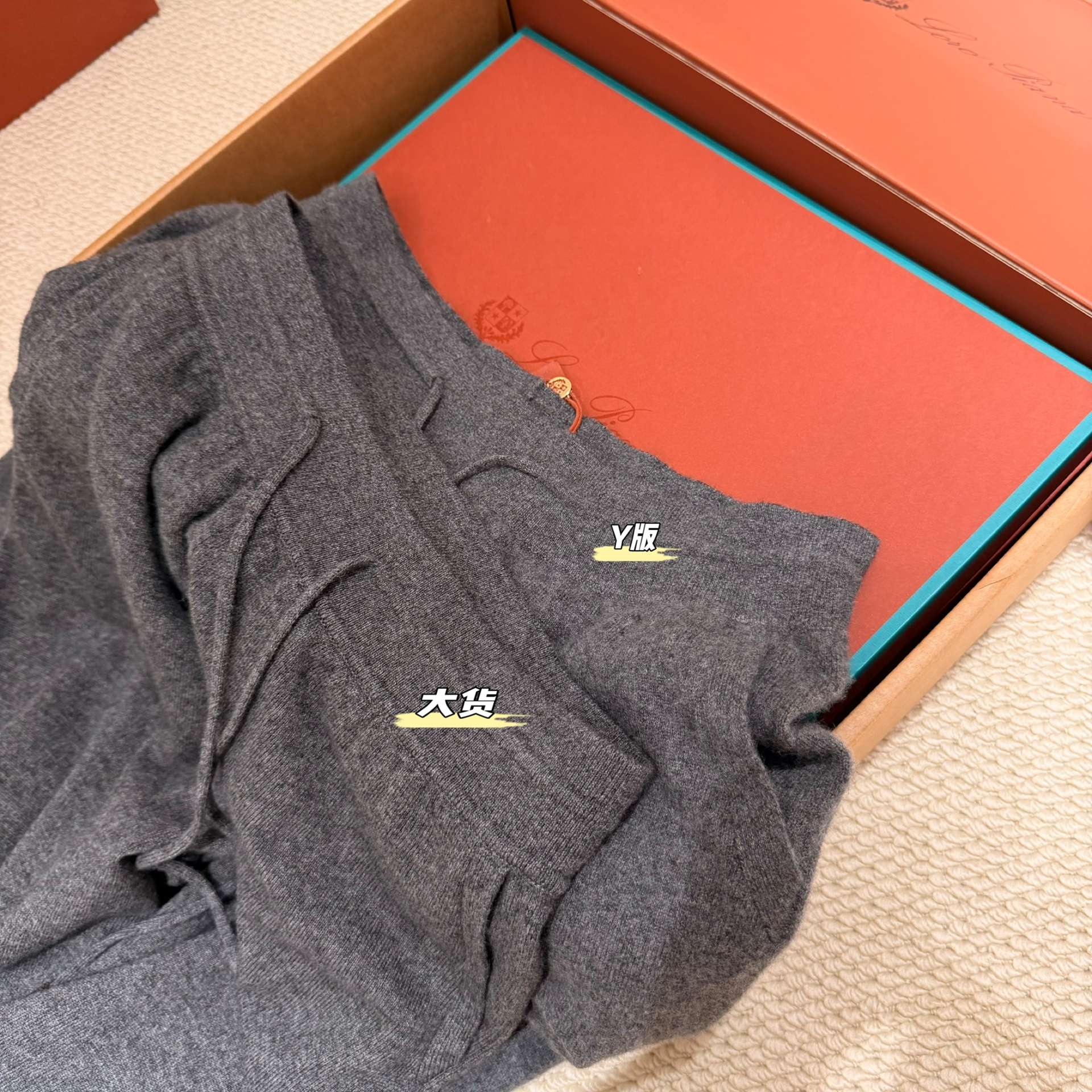 P989  Wool casual pants (dark gray) · image 14