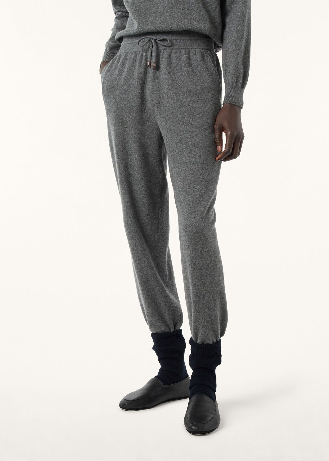 P989  Wool casual pants (dark gray) · image 20