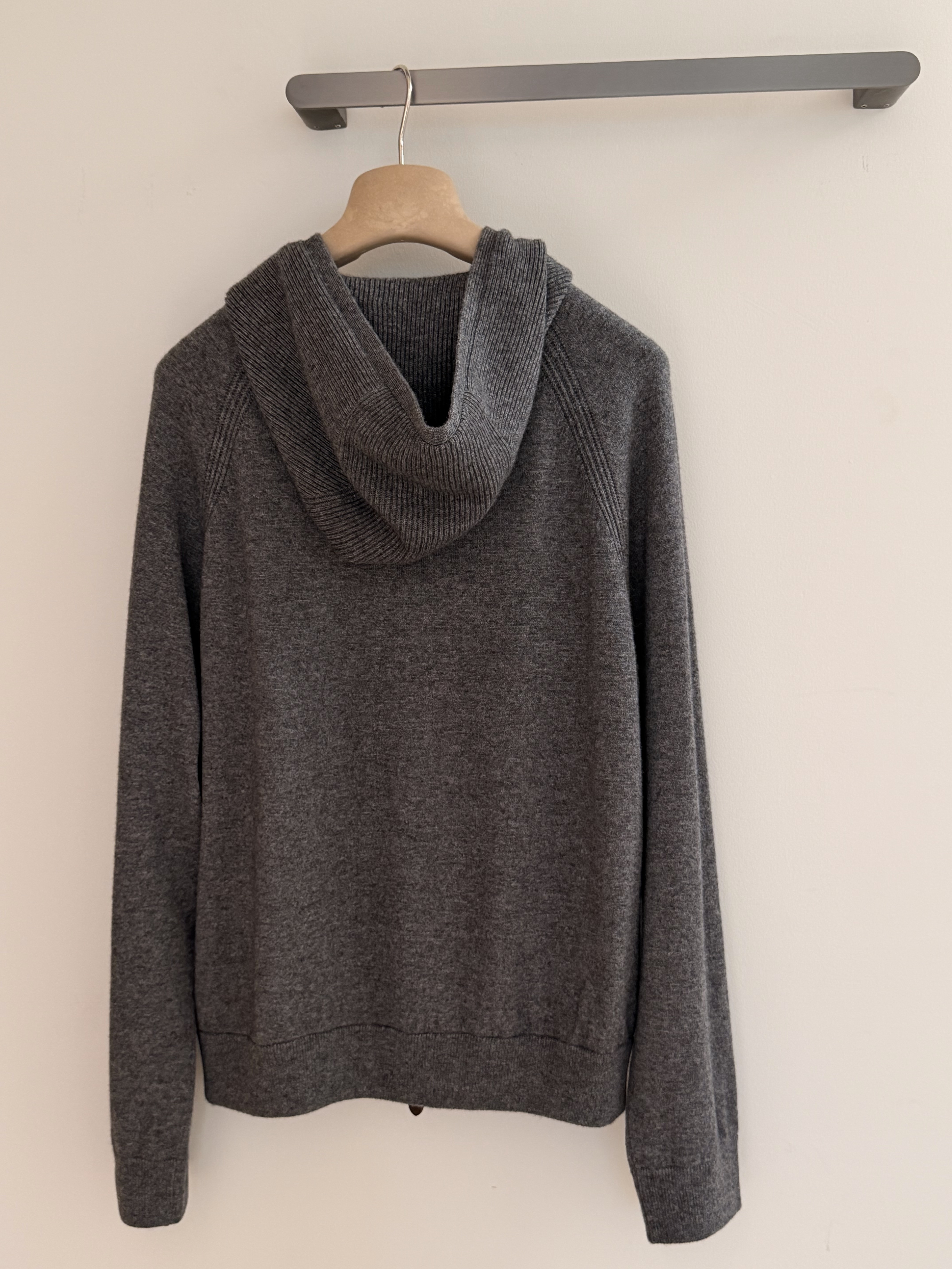 P1099 Wool Hoodie (Dark Grey) · image 6