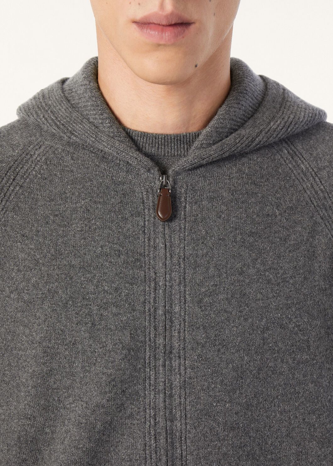 P1099 Wool Hoodie (Dark Grey) · image 20