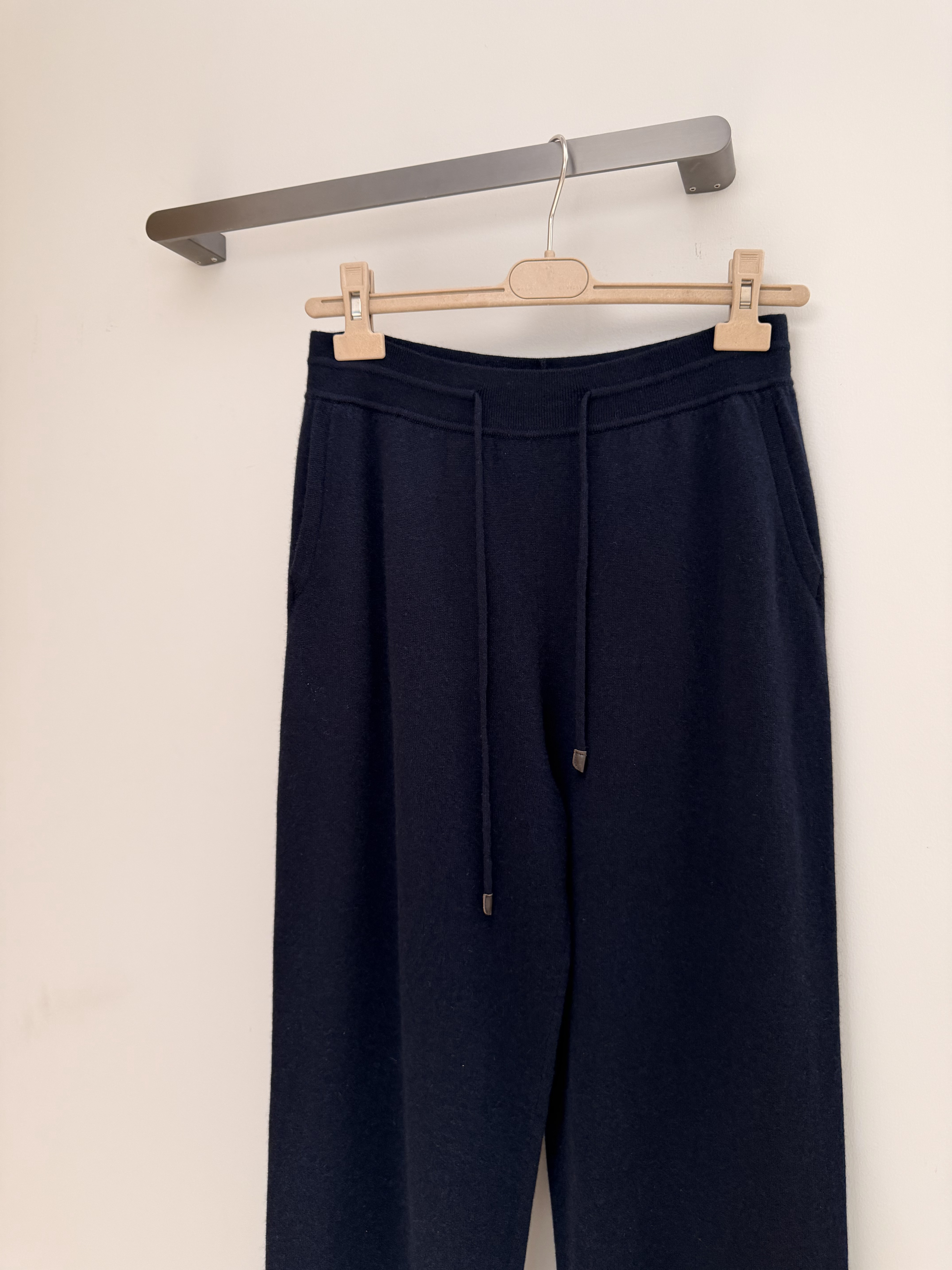P989  Wool casual pants (dark blue) · image 5