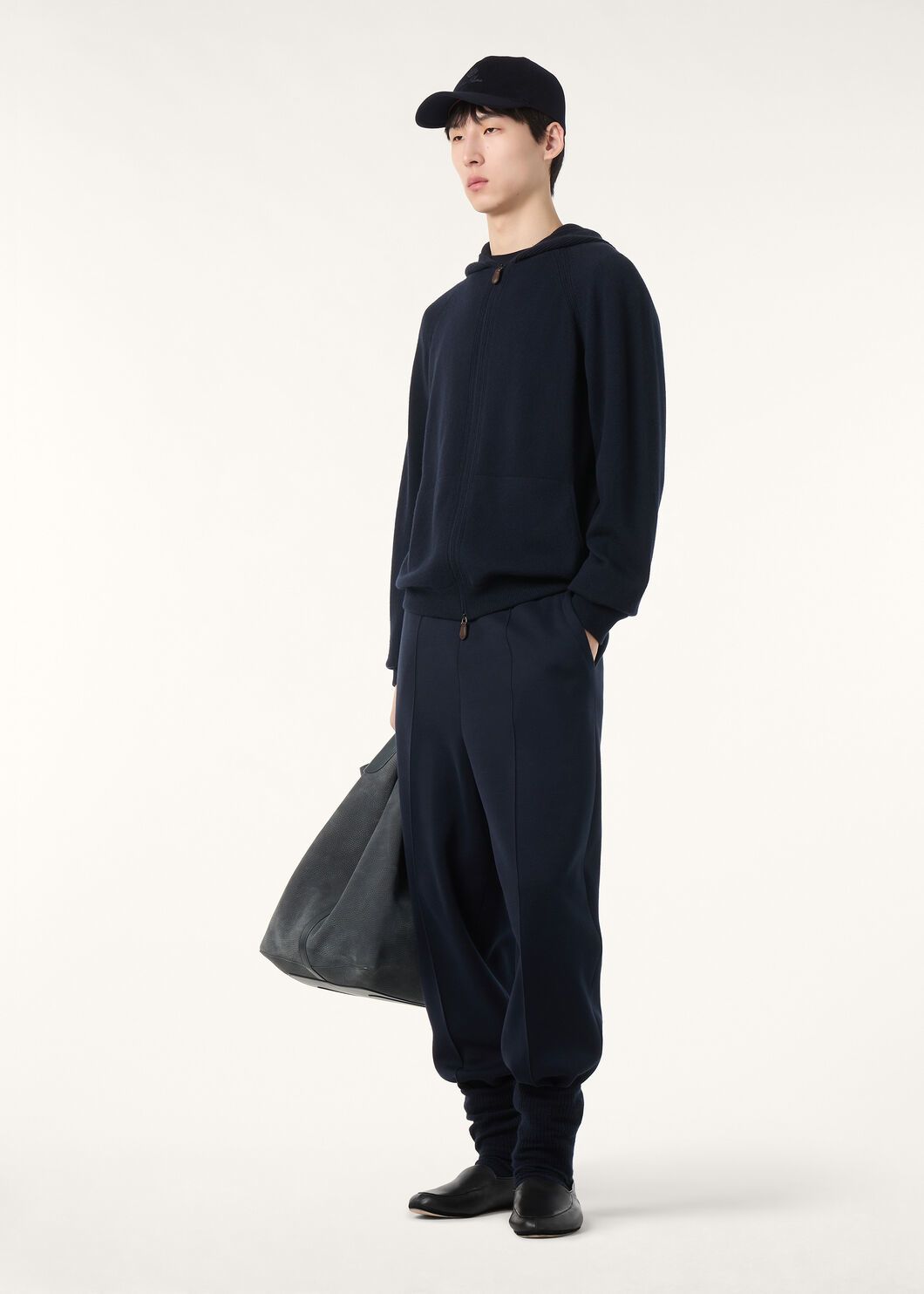 P1099 Wool Hoodie (Deep Blue) · image 19