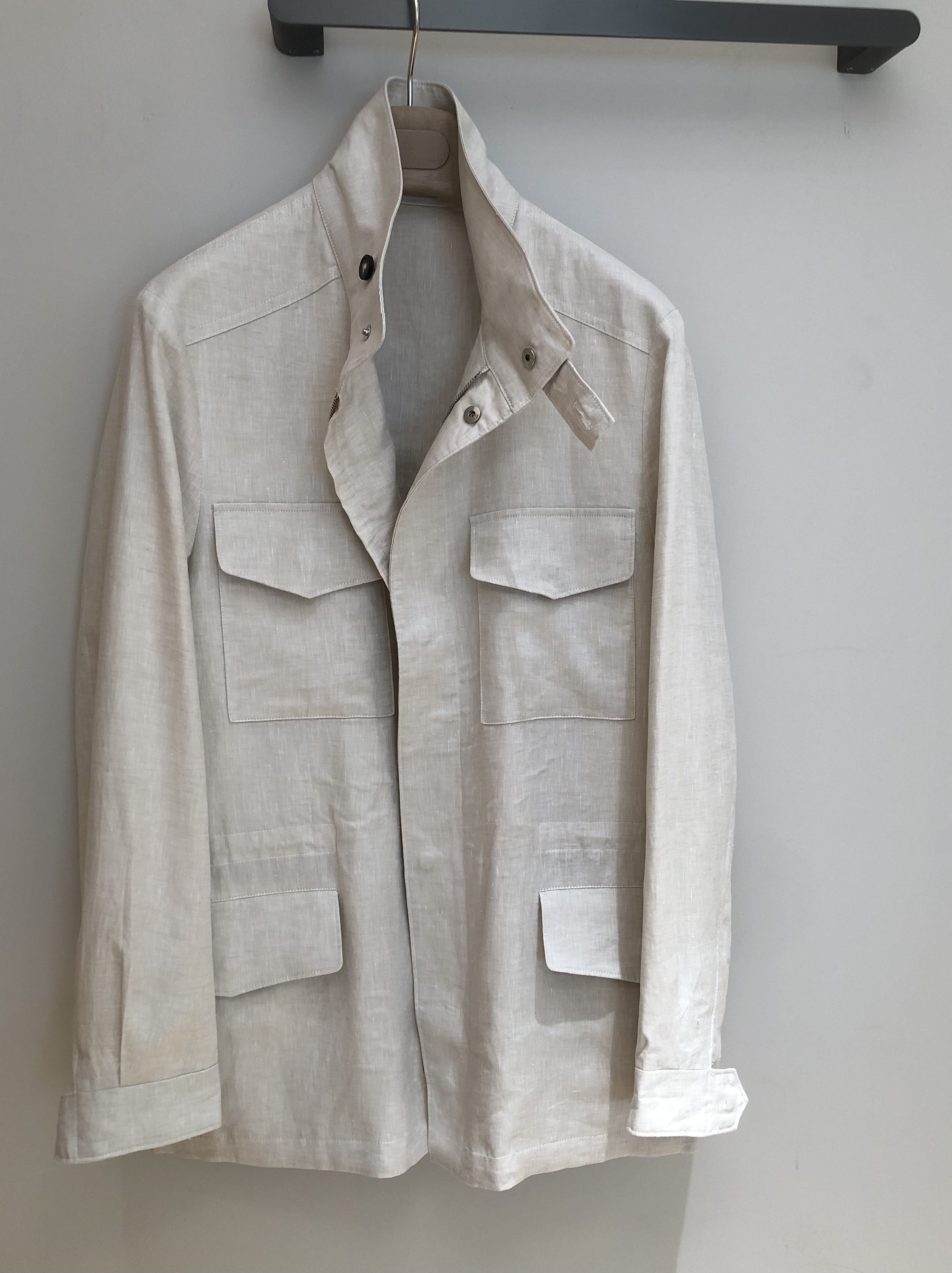 P1299 Linen solid color jacket · image 9