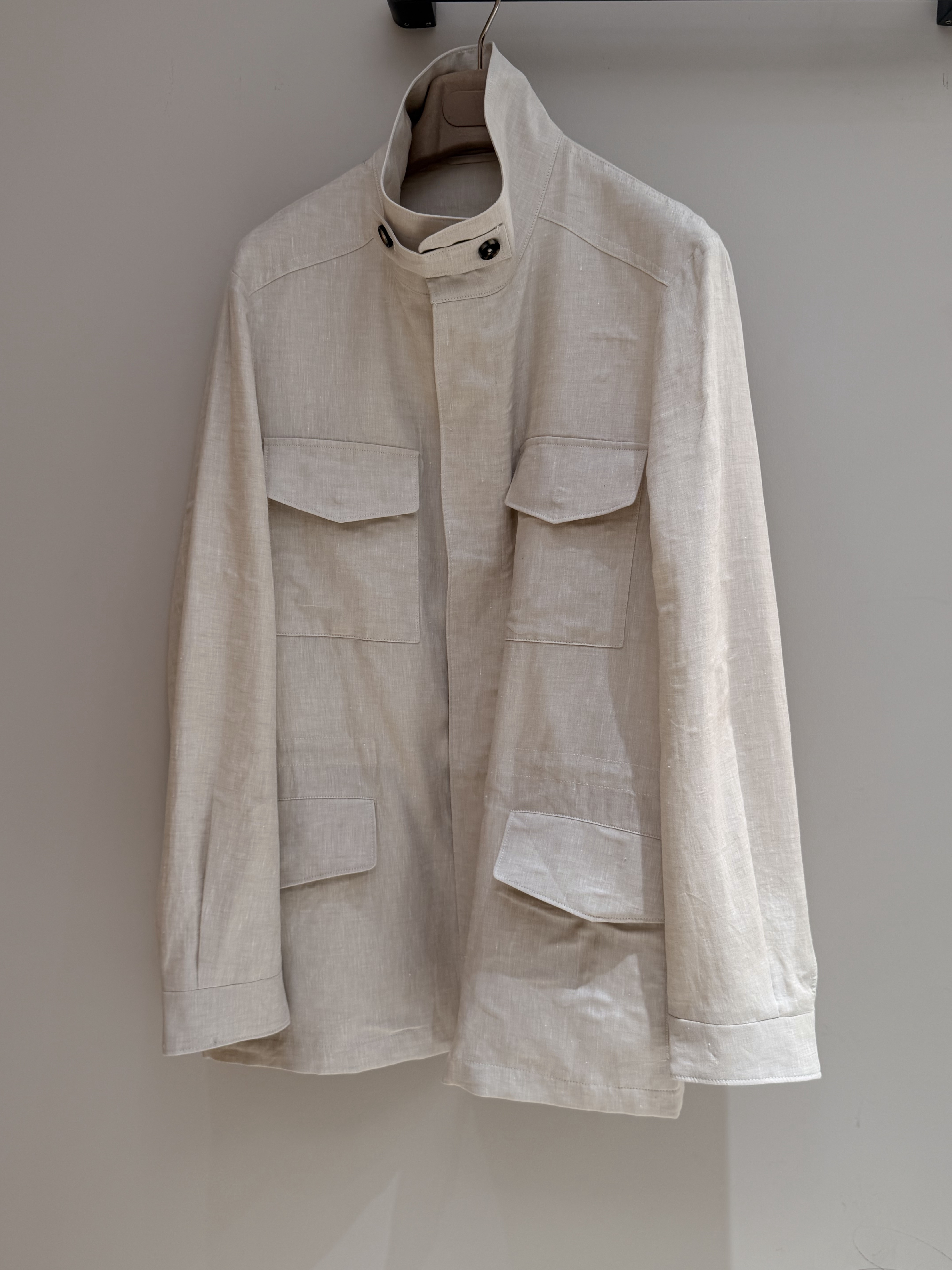 P1299 Linen solid color jacket · image 7